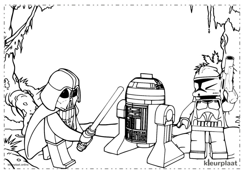 Lego Star Wars: Darth Vader, r2-d2